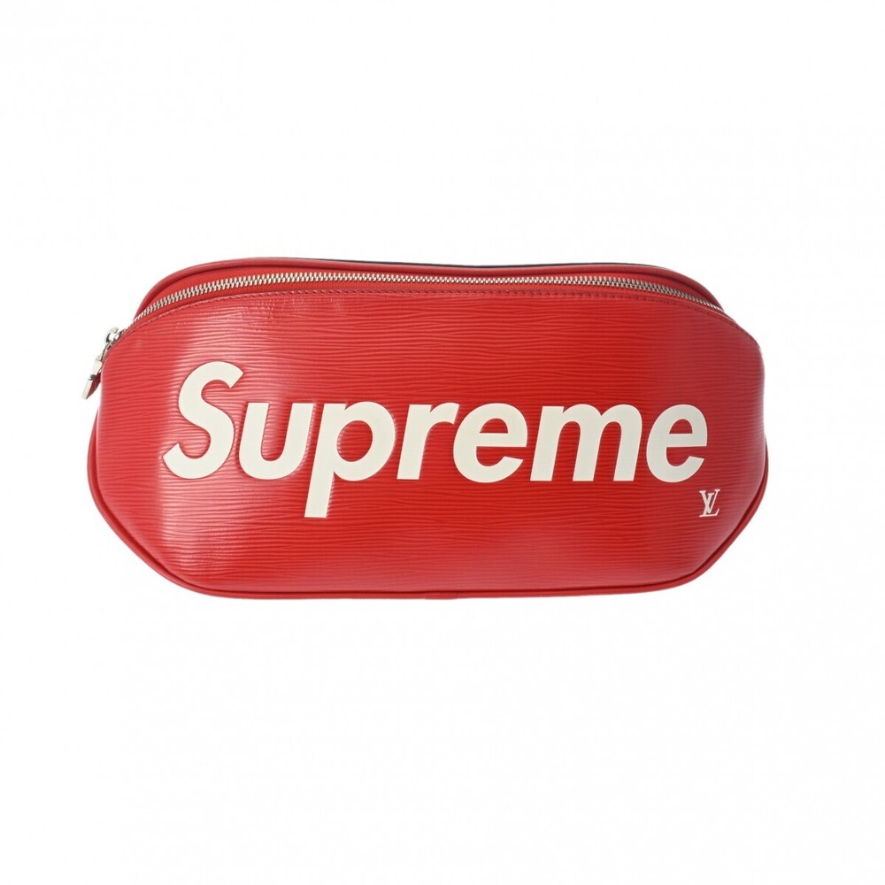 Louis Vuitton Epi Leather Bum Bag LV Supreme Collaboration Red Body